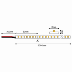 Ruban LED 24V 3000K 1750 lm/m IP20 dimmable LS-ADV175IP2030 – Image 2