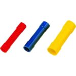Manchon à sertir isolé jaune 4-6 mm², en cuivre, vue complémentaire 1