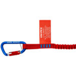 Mousqueton à vis antichute pour outils aluminium 00 50 03 T BK, configuration visible, vue complémentaire 1