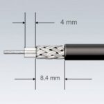 Outil à dénuder câble coaxial RG 58 59 62 16 60 05 SB, configuration visible, vue complémentaire 4