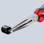 Pince à bec long droite avec coupe-fil 200 mm 26 12 200 – Image 8
