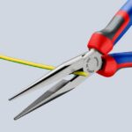 Pince à bec long droite avec coupe-fil 200 mm 26 12 200 – Image 9