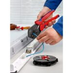 Pince à sertir multicrimp 5 profils 250 mm 97 33 02, dimensions 250 x 75 x 28 mm, vue complémentaire
