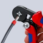 Pince à sertir auto-ajustable pour embouts 0,08-16 mm², configuration visible, vue complémentaire 3