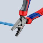 Pince à sertir pour embouts 0,25-16 mm² 180 mm 97 72 180, configuration visible, vue complémentaire 5