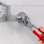 Pince-clé chromée gainée plastique 250 mm 86 03 250, configuration visible, vue complémentaire 4