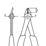 Pince coupante de précision électronique 125 mm 78 03 125, configuration visible, vue complémentaire 4