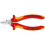 Pince coupante de côté VDE chromée 140 mm 70 06 140, configuration visible, vue complémentaire 1