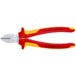 Pince coupante de côté VDE chromée 180 mm 70 06 180, configuration visible, vue complémentaire 2