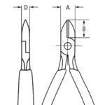 Pince coupante de côté électro 125 mm 76 22 125, configuration visible, vue complémentaire 3