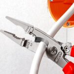Pince multifonction électricien VDE antichute 200 mm – Image 4