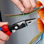 Pince multifonction électricien VDE antichute 200 mm – Image 6