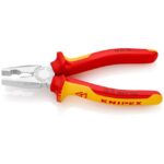 Pince universelle VDE chromée 180 mm 03 06 180, en acier, vue complémentaire 1