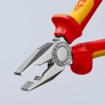 Pince universelle VDE chromée 180 mm 03 06 180, en acier, vue complémentaire 10