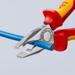 Pince universelle VDE chromée 180 mm 03 06 180, en acier, vue complémentaire 3