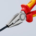 Pince universelle VDE chromée 200 mm 03 06 200, en acier, vue complémentaire 6