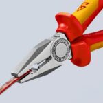 Pince universelle VDE chromée 200 mm 03 06 200, en acier, vue complémentaire 7