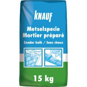 Knauf - Mortier préparé - sac 15kg - 00016501