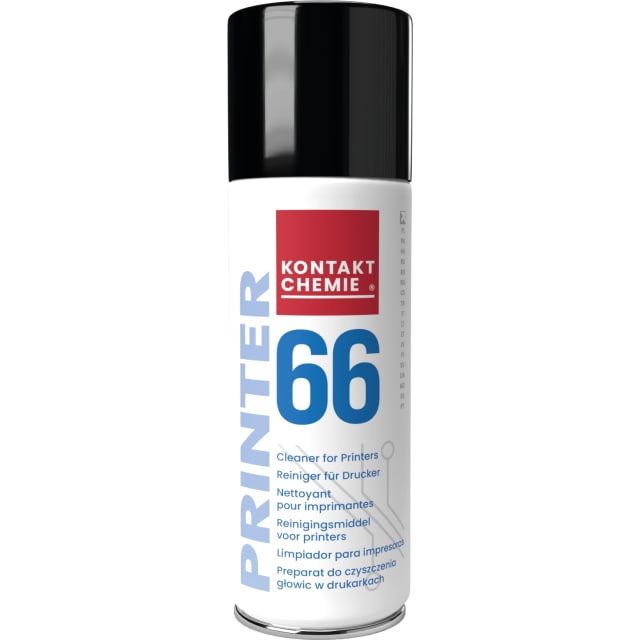 Nettoyant pour imprimantes PRINTER 66, configuration visible