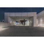 Applique plafonnier LED rond noir IP65 IK10 9,5W CPS BK, configuration visible, vue complémentaire 1