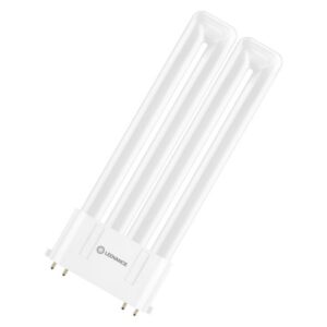 Ampoule LED DULUX F 20W 830 culot 2G10, finition blanc