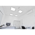 Dalle LED encastrable 595x595 35W 3300 lm UGR19, dimensions 595 x 595 x 32 mm, vue complémentaire 1