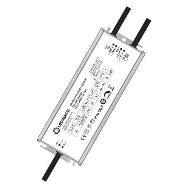 LEDVANCE - LED DRIVER 1-10 V DIM PERFORMANCE -60/220-240/24/P - 4058075379190