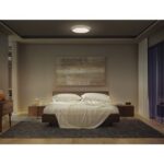 Plafonnier LED rond 24W 390 mm argenté, IP20, vue complémentaire 1