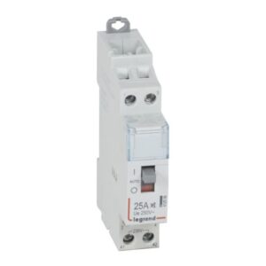 LEGRAND - CX³ contact 230V- 2P-25A silencieux 250V - 2NO - 1mod - 412558