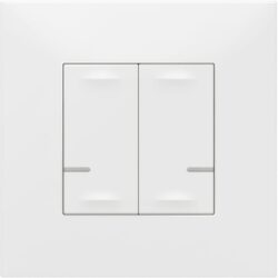 LEGRAND - Commutateur Valena NWN 2x + zéro. éclairage ON/OFF blanc - 741815