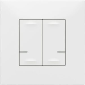 LEGRAND - Commutateur Valena NWN 2x + zéro. éclairage ON/OFF blanc - 741815