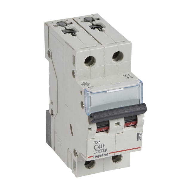 LEGRAND - Disjoncteur TX³ 3kA 2P C40 230/400V - 2 modules - 403120
