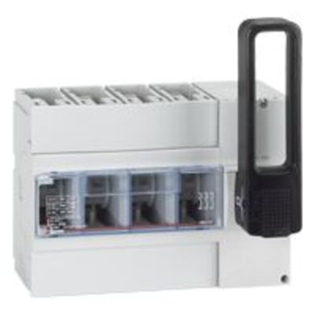 Interrupteur-sectionneur tripolaire 250 A, configuration visible