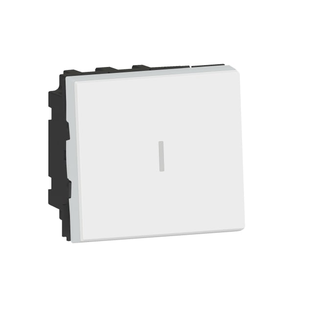 LEGRAND - Mosaic deux directions bipolaire 16AX - 2 modules blanc - 077063L