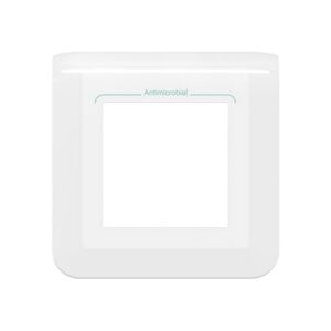 LEGRAND - Mosaic plaque 2 modules blanche antimicrobien - 078722L