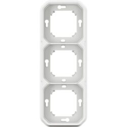LEGRAND - Plexo inbouwkader 3 mechanisme hor of vert IP55 - wit - 069698L