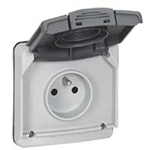 LEGRAND - Plexo66 prise 2p+t Avec volet-IP66-IK08 - 090486