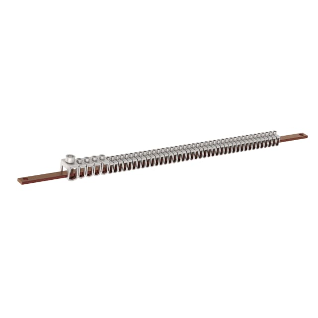 LEGRAND - XL³HP 630 - Barre cuivre plate 12x4mm - Colliers - 24 modules - Largeur 465mm - 2BPL24