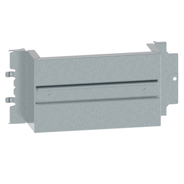 Platine verticale acier galvanisé XL³HP DPX³, configuration visible