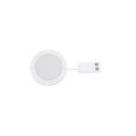 Downlight LED slim 10W 3CCT dimmable saillie encastré, finition Blanc RAL9016, vue complémentaire 2
