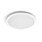 Plafonnier downlight LED slim 18W 3CCT dimmable 290 mm, finition Blanc RAL9016, vue complémentaire 3