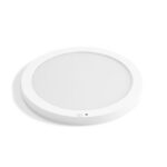 Plafonnier LED slim avec capteur PIR CCT 9/18,5W D300, finition Blanc, vue complémentaire 1