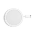 Plafonnier LED slim avec capteur PIR CCT 9/18,5W D300, finition Blanc, vue complémentaire 2