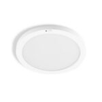 Plafonnier LED slim avec capteur PIR CCT 9/18,5W D300, finition Blanc, vue complémentaire 3