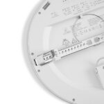 Plafonnier LED slim avec capteur PIR CCT 9/18,5W D300, finition Blanc, vue complémentaire 4