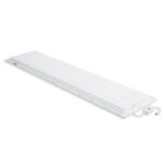 Dalle LED encastrable 295x1195 32W UGR19, finition Blanc RAL9016, vue complémentaire 2