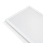 Dalle LED encastrable 295x1195 32W UGR19, finition Blanc RAL9016, vue complémentaire 3