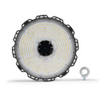 Cloche LED industrielle IP65 2CCT noir, vue complémentaire 1