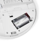 Plafonnier LED rond blanc CCT IP54 avec secours 280 mm, configuration visible, vue complémentaire 5