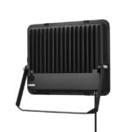 Projecteur LED asymétrique 150W 3CCT IP65 noir, configuration visible, vue complémentaire 1